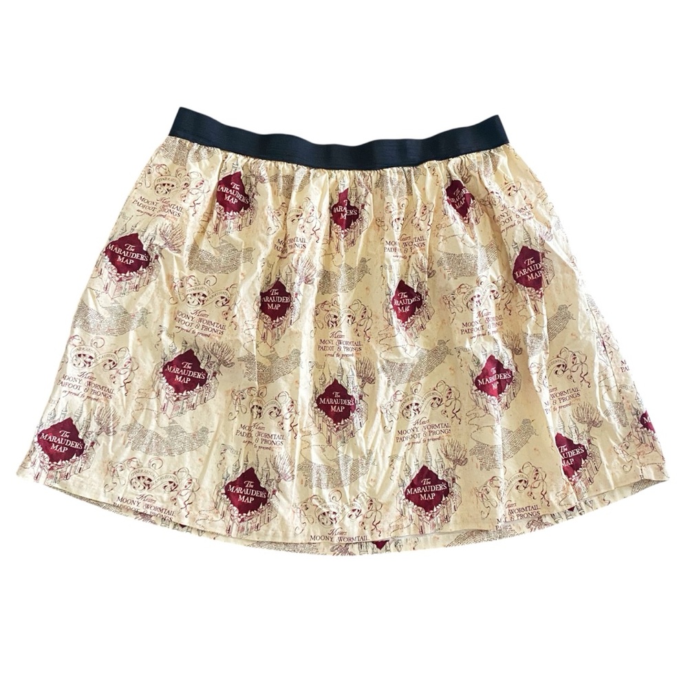 Harry Potter Marauder’s Map Circle Skirt